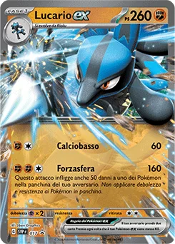 Lucario ex — Holofoil