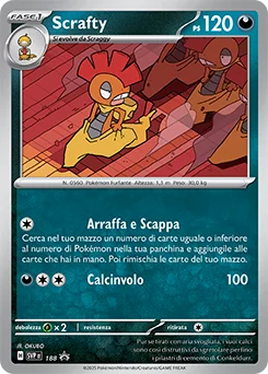 Scrafty — Holofoil