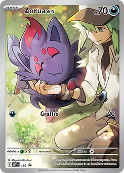 N's Zorua — Holofoil