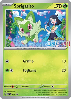 Sprigatito — Holofoil