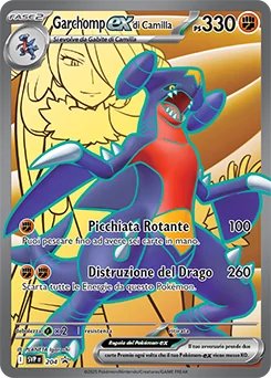 Cynthia’s Garchomp ex — Holofoil