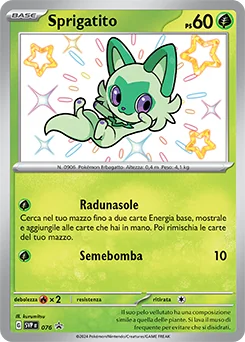 Sprigatito — Holofoil