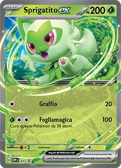 Sprigatito ex — Holofoil