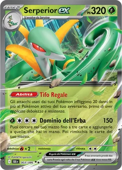 Serperior ex — Holofoil