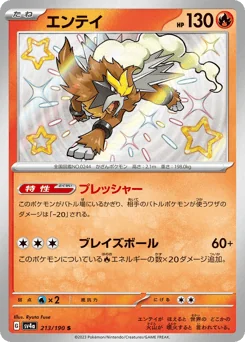 Entei — Holofoil