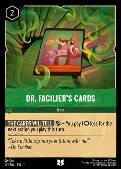 Dr. Facilier's Cards — Normal