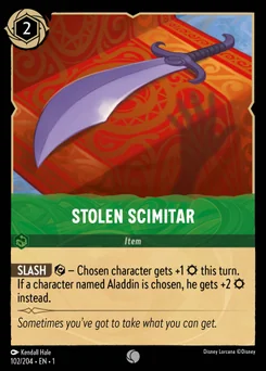 Stolen Scimitar — Normal