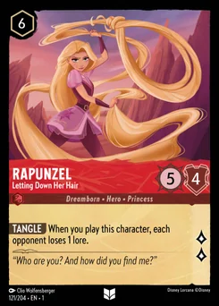 Rapunzel - Letting Down Her Hair — Normal