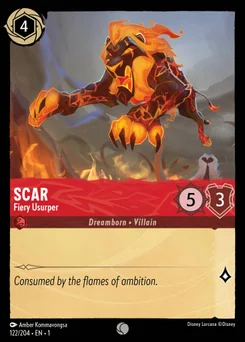Scar - Fiery Usurper — Normal