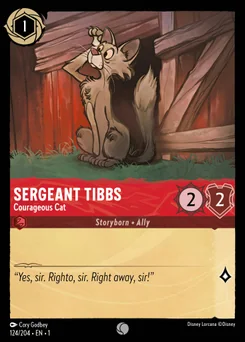 Sergeant Tibbs - Courageous Cat — Normal
