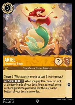 Ariel - Spectacular Singer — Normal
