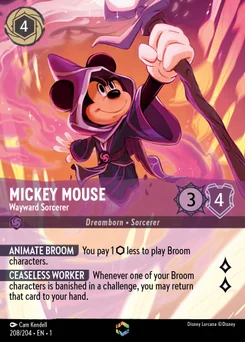 Mickey Mouse - Wayward Sorcerer — Holofoil