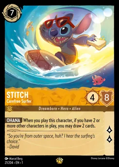 Stitch - Carefree Surfer — Normal