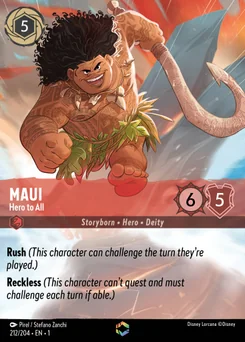 Maui - Hero to All — Holofoil