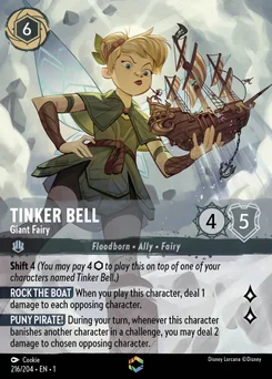 Tinker Bell - Giant Fairy — Holofoil