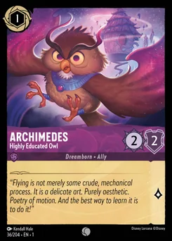 Archimedes - Highly Educated Owl — Normal
