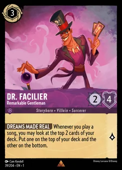 Dr. Facilier - Remarkable Gentleman — Normal