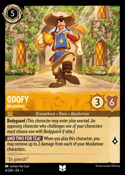 Goofy - Musketeer — Normal