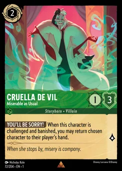 Cruella De Vil - Miserable as Usual — Normal