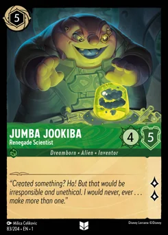 Jumba Jookiba - Renegade Scientist — Normal