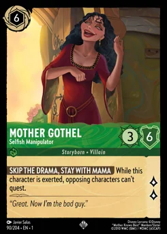 Mother Gothel - Selfish Manipulator — Normal