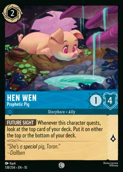 Hen Wen - Prophetic Pig — Normal