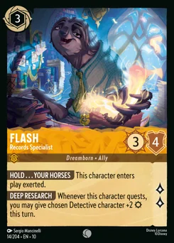 Flash - Records Specialist — Normal