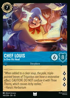 Chef Louis - In Over His Head — Normal