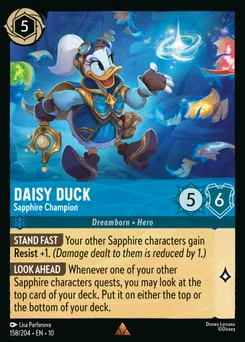 Daisy Duck - Sapphire Champion — Normal