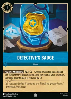 Detective's Badge — Normal