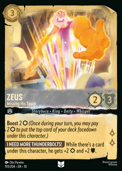 Zeus - Missing His Spark — Normal