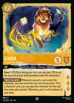 Simba - King in the Making — Normal