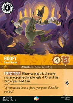 Goofy - Ghost Hunter — Holofoil