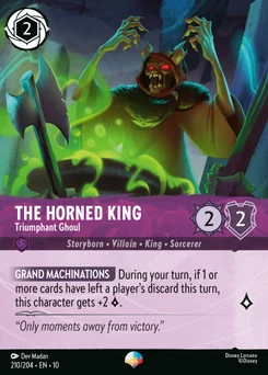 The Horned King - Triumphant Ghoul — Holofoil