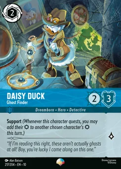 Daisy Duck - Ghost Finder — Holofoil