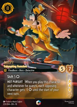 Goofy - Galumphing Gumshoe — Holofoil