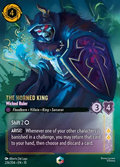 The Horned King - Wicked Ruler — Holofoil