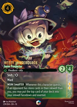 Webby Vanderquack - Junior Prospector — Holofoil