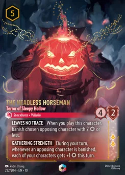 The Headless Horseman - Terror of Sleepy Hollow — Holofoil