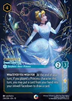 Cinderella - Dream Come True — Holofoil