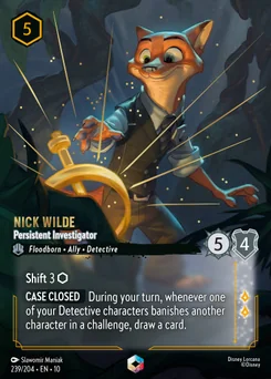 Nick Wilde - Persistent Investigator — Holofoil