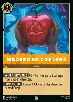 Munchings and Crunchings — Normal