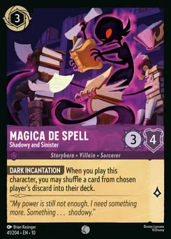 Magica De Spell - Shadowy and Sinister — Normal