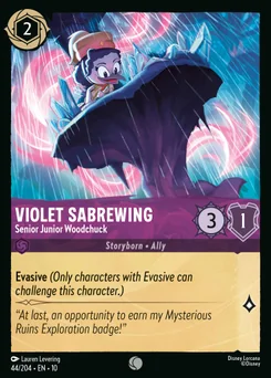 Violet Sabrewing - Senior Junior Woodchuck — Normal