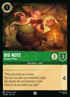 Big Nose - Lovesick Poet — Normal