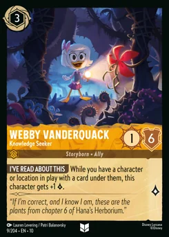 Webby Vanderquack - Knowledge Seeker — Normal