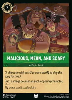 Malicious, Mean, and Scary — Normal