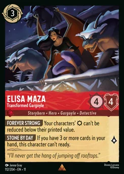 Elisa Maza - Transformed Gargoyle — Normal
