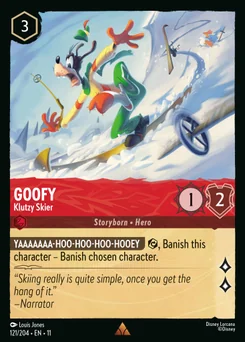 Goofy - Klutzy Skier — Normal