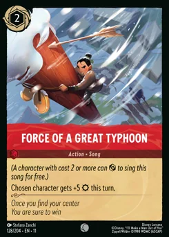 Force of a Great Typhoon — Normal